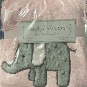 Newborn baby girl blanket